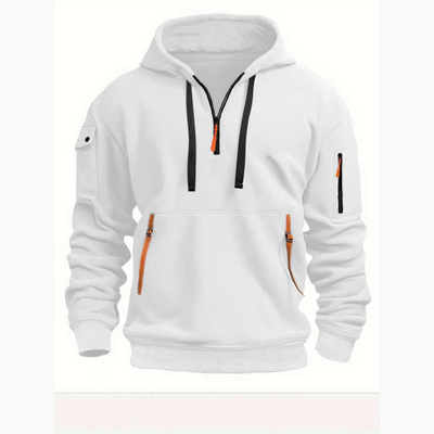 Rijk | Halve Rits Hoodie